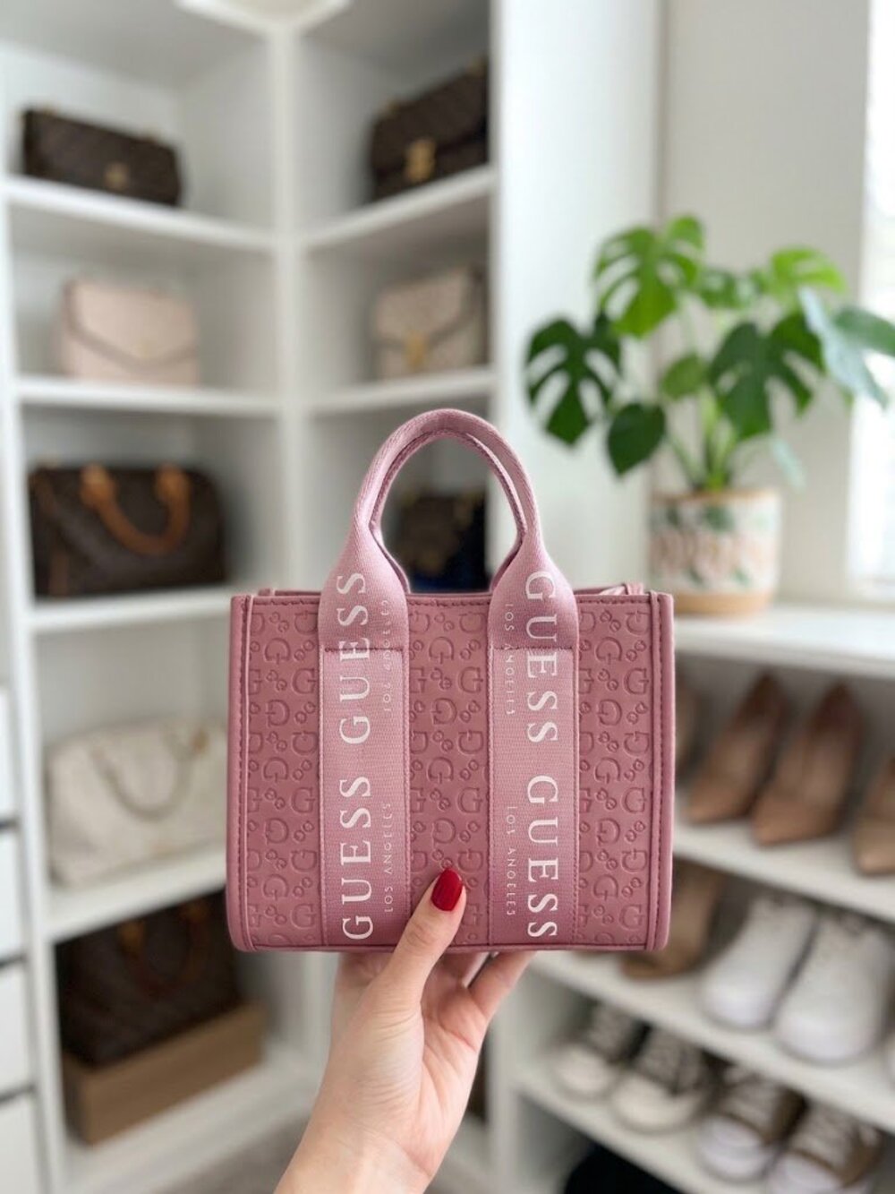 Guess Factory Astra mini tote